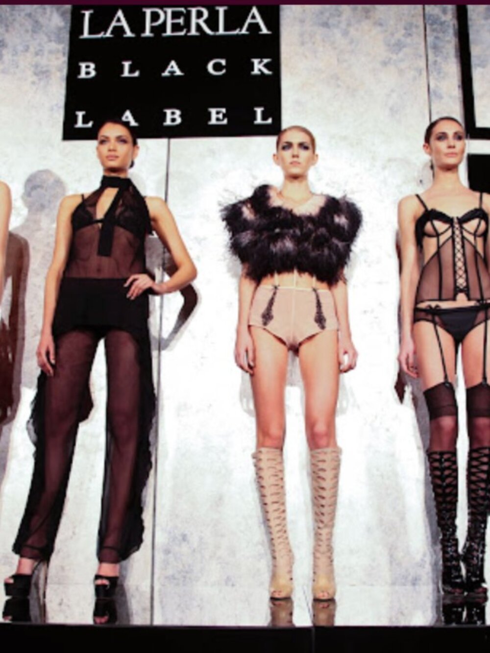 La Perla Black Label Lace Slip Dress 2013/2014